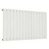 Hudson Reed Design-Heizkörper (einlagig),  Horizontal - 595mm x 1050mm Weiß - Sterling Arlie