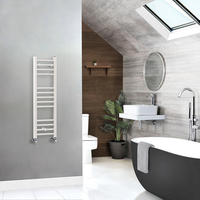 Hudson Reed Handtuchheizkörper Flach 1000mm x 300mm in Weiß - Ive Kollektion