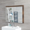 Hudson Reed Hoxton - Spiegel Dunkle Eiche 750 x 1000mm