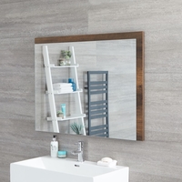 Hudson Reed Hoxton - Spiegel Dunkle Eiche 750 x 1000mm