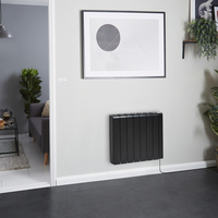 Keramikkern Smart Wandheizkörper 2000W,  570mm x 714mm,  in Graphit Farbton - Kera Hudson Reed