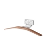 Kleiderhaken Aluminium mit Teak Holz,  von Hudson Reed