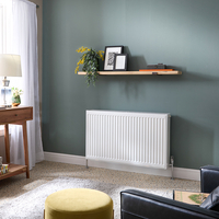 Kompaktheizkörper - Dreilagig Typ 33 - Horizontal - 600mm x 1000mm - 3000W - Weiß - Warmwasser - Hudson Reed Eco