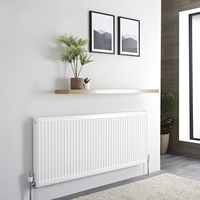Kompaktheizkörper Typ 11 1296W 600x1400mm Weiß Horizontal - Eco,  von Hudson Reed