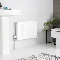 Kompaktheizkörper Typ 11 400x600mm 410W Weiß Horizontal - Eco,  von Hudson Reed
