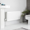 Kompaktheizkörper Typ 21 400x800mm 765W Weiß Horizontal - Eco,  von Hudson Reed