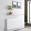 Kompaktheizkörper Typ 21 600x1200mm 1607W Weiß Horizontal - Eco,  von Hudson Reed