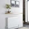Kompaktheizkörper Typ 21 600x800mm 1071W Weiß Horizontal - Eco,  von Hudson Reed
