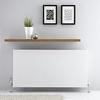 Konvektor Horizontal Typ 22 in Weiß 600x1200mm 2597W - Merus von Hudson Reed