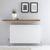 Konvektor Typ 21 600x1000mm 1646W Weiß Horizontal - Merus,  von Hudson Reed