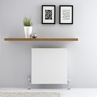 Konvektor Typ 21 600x600mm 987W Weiß Horizontal - Merus,  von Hudson Reed