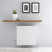 Konvektor Typ 22 1299W 600x600mm Weiß Horizontal - Merus,  von Hudson Reed