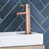 Mittelhohe 1-Loch Waschtischarmatur,  in gebürstetem Bronze - Amara Hudson Reed