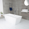 Moderne Eckige Freistehende Badewanne aus Acryl 1615x720mm - Elswick,  von Hudson Reed
