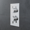 Moderne Twin Armatur mit Funktionswechsler runde Griffe Unterputz - Como,  von Hudson Reed