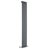 Moderner Anthrazit Heizkörper Vertikal Einlagig 1780mm x 280mm 700W - Vital Hudson Reed