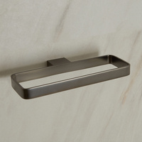 Moderner Handtuchring in Dunkelgrau aus Messing – Orno Hudson Reed