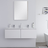 Newington - Doppelwaschbecken mit Unterschrank 1200mm - Mattweiß