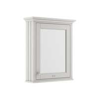 Nostalgie Spiegelschrank in Hellgrau 750mm x 650mm,  Timeless Sand - Old London Hudson Reed