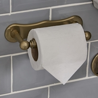 Nostalgie Toilettenpapierhalter,  antikes Gold - Alice