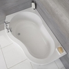 Nuvo Eckbadewanne und Paneel für die linke Ecke 1500mm x 1000mm