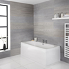 Otterton Standard Doppelseitige Badewanne - Wählbare Größe
