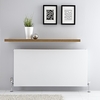 Planheizkörper Typ 21 600x1200mm 1975W Weiß Horizontal - Merus,  von Hudson Reed
