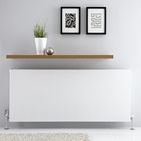 Planheizkörper Typ 21 600x1400mm 2305W Weiß Horizontal - Merus,  von Hudson Reed