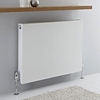 Planheizkörper Typ 21 600x800mm 1316W Weiß Horizontal - Merus,  von Hudson Reed
