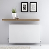 Planheizkörper Typ 22 2165W 600x1000mm Weiß Horizontal - Merus,  von Hudson Reed