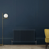 Retro Gliederheizkörper Horizontal (3-säulig),  Farbe und Größe wählbar – Regent Hudson Reed