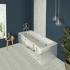 Retro Whirlpool-Badewanne,  1700mm x 750mm – inkl. 6 Wasserdüsen – Richmond