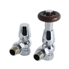 Retro Winkelventile Thermostatisch,  im Paar – Chrom – Select Hudson Reed