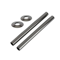 Rohrverbindung,  Paar – Schwarzes Nickel – Regent Hudson Reed