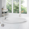 Runde Einbaubadewanne,  1800mm – ohne Massagedüsen - Modern - Serene von Hudson Reed