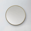 Runder Wandspiegel 600mm satiniertes Gold