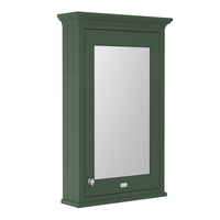 Spiegelschrank,  Nostalgie 750mm x 650mm in Hunter Green (Grün) - Old London Hudson Reed