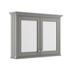 Spiegelschrank,  Nostalgie 750mmx1050mm,  Storm Grey (Grau) - Old London Hudson Reed