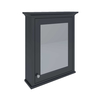 Spiegelschrank Retro Schwarz 650mm x 752mm - RAK Washington x Hudson Reed