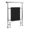 Stand-Badheizkörper 960x675mm 680W Retro Chrom Thera,  von Hudson Reed