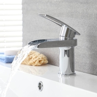 Stand Einhebel Waschtischarmatur,  Chrom Finish - Rhyme,  von Hudson Reed