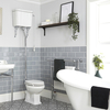 Stand-Tiefspül-WC mit hohem Spülkasten - wählbarer Sitz - Richmond