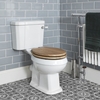 Stand WC und aufgesetzter Spülkasten,  Wählbarer Sitz - Richmond