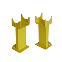 Standfüße für Design Heizkörper,  in Gelb (Dandelion Yellow) - zur Bodenmontage - Delta Hudson Reed