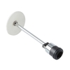 Stauscheibe 3/4" in Schwarz,  für Heizkörper - Hudson Reed