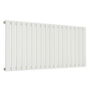Sterling Arlie Kollektion - Design-Heizkörper (einlagig) Horizontal - 595mm x 1260mm Weiß - von Hudson Reed