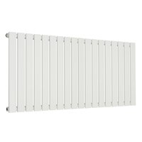 Sterling Arlie Kollektion - Design-Heizkörper (einlagig) Horizontal - 595mm x 1260mm Weiß - von Hudson Reed