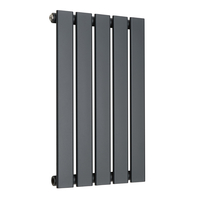 Sterling Arlie Kollektion Design-Heizkörper (einlagig) Horizontal - 595mm x 350mm Anthrazit - Hudson Reed