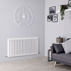 Säulenheizkörper,  635mm x 1223mm,  1660W - Weiß - Saffre