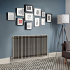 Säulenheizkörper Horizontal 3-lagig,  75cm x 119cm,  lackiertes Rohmetall – Regent Hudson Reed